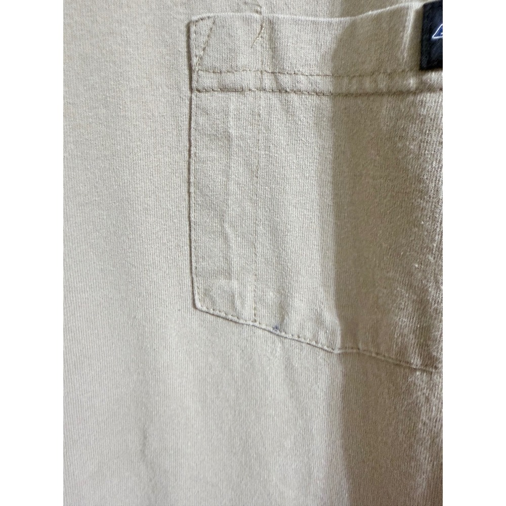Dickies Mens Short Sleeve Pocket T-Shirt Tan Khaki Cotton Workwear sz med (0511P - Picture 7 of 9